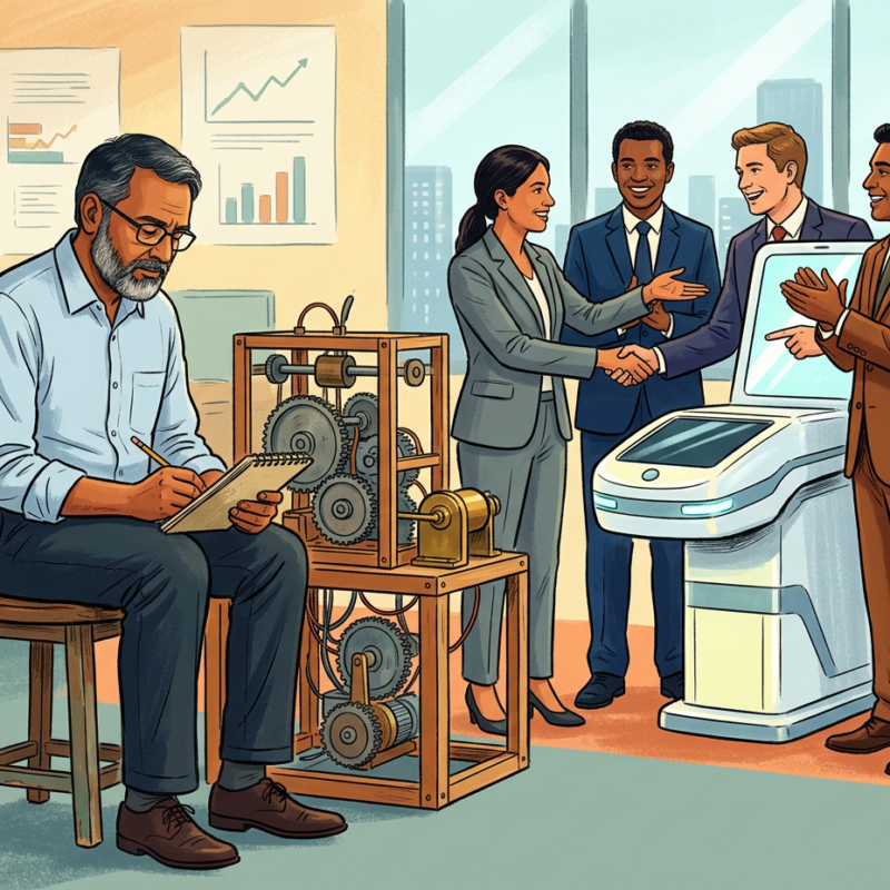 The Lonely Birth of an Idea: Why Success Attracts Many Claimants