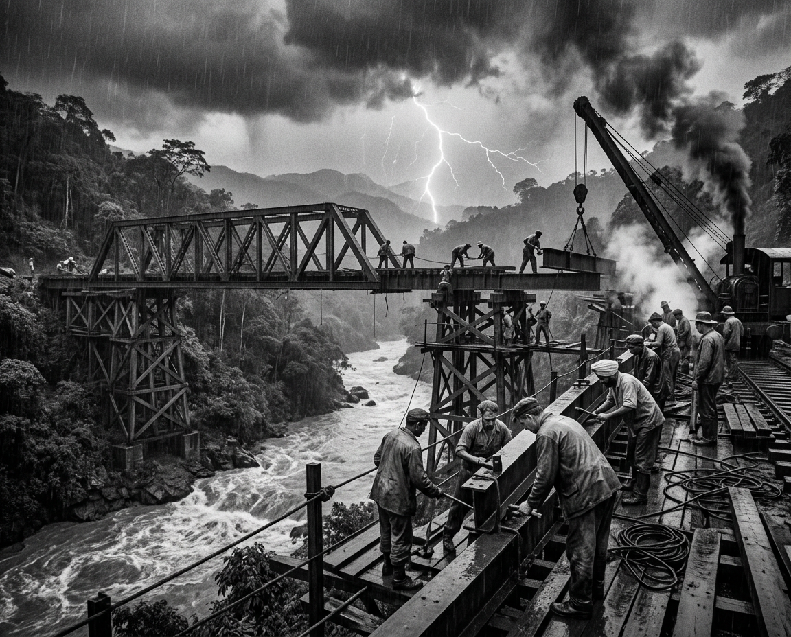You are currently viewing The Engineers Who Built India’s Railways Through the Jungle